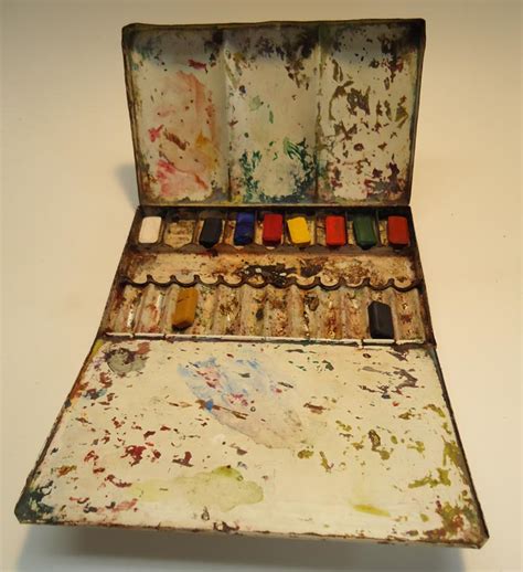 metal watercolor boxes